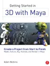 Getting Started in 3D with Maya cover