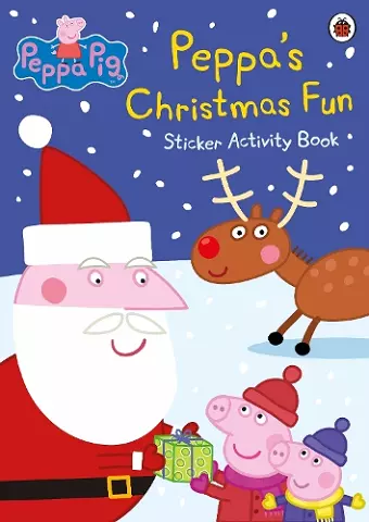Peppa Pig: Peppa's Christmas Fun Sticker Activity Book cover