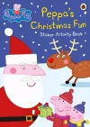 Peppa Pig: Peppa's Christmas Fun Sticker Activity Book cover