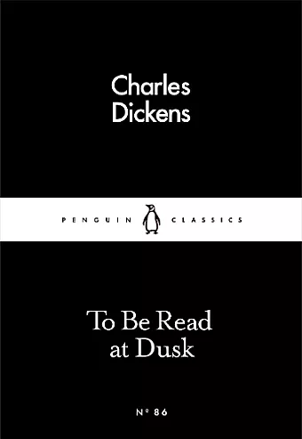 To Be Read at Dusk cover