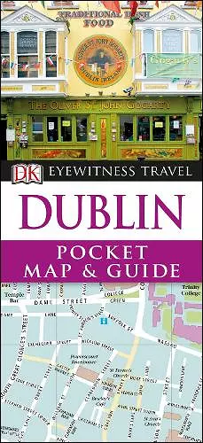 DK Eyewitness Dublin Pocket Map and Guide cover