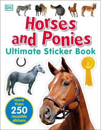 Horses and Ponies Ultimate Sticker Book cover