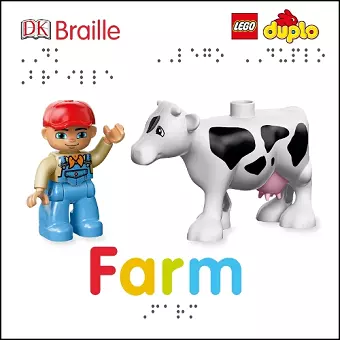 DK Braille LEGO DUPLO Farm cover