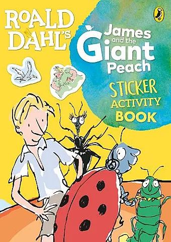Roald Dahl's James and the Giant Peach Sticker Activity Book cover