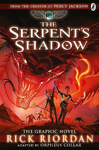 The Serpent's Shadow: The Graphic Novel (The Kane Chronicles Book 3) cover