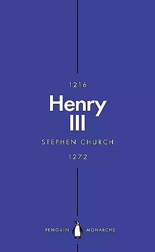 Henry III (Penguin Monarchs) cover
