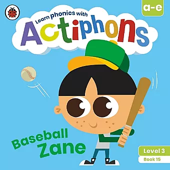 Actiphons Level 3 Book 15 Baseball Zane cover