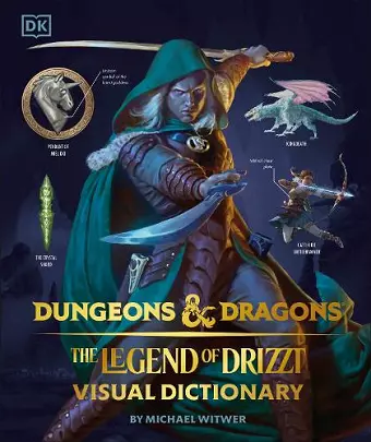 Dungeons & Dragons The Legend of Drizzt Visual Dictionary cover