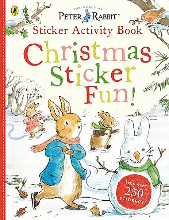 Peter Rabbit Christmas Fun Sticker Activity Book cover
