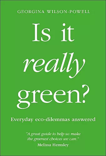 Is It Really Green? cover