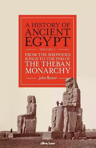 A History of Ancient Egypt, Volume 3 cover