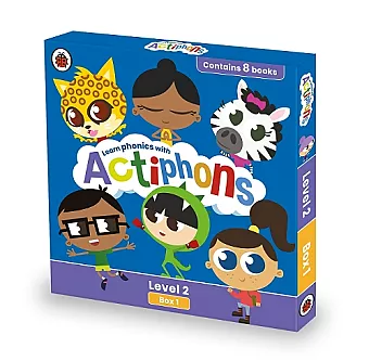 Actiphons Level 2 Box 1: Books 1-8 cover