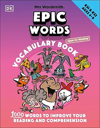 Mrs Wordsmith Epic Words Vocabulary Book, Ages 4-8 (Key Stages 1-2) cover