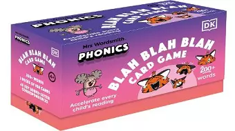 Mrs Wordsmith Phonics Blah Blah Blah Card Game, Ages 4-7 (Early Years and Key Stage 1) cover