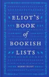 Eliot's Book of Bookish Lists cover