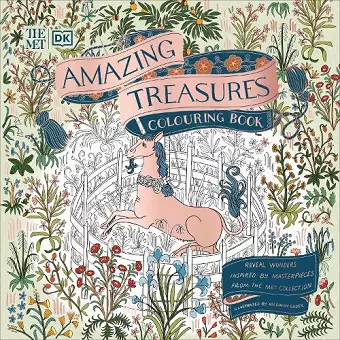 The Met Amazing Treasures Colouring Book cover