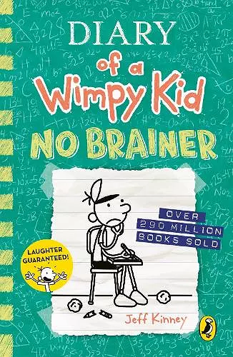 Diary of a Wimpy Kid: No Brainer (Book 18) cover