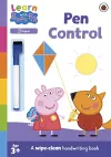 Learn with Peppa: Pen Control wipe-clean activity book cover