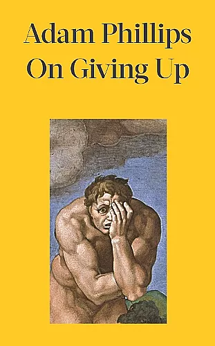 On Giving Up cover