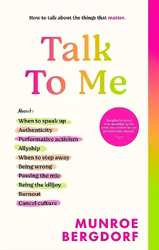Talk To Me cover
