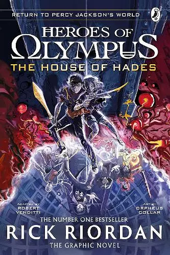 The House of Hades: The Graphic Novel (Heroes of Olympus Book 4) cover