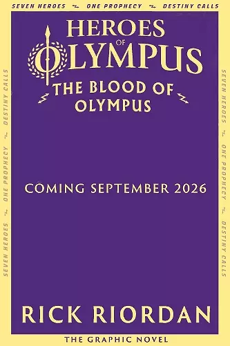 The Blood of Olympus: The Graphic Novel (Heroes of Olympus Book 5) cover
