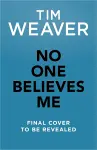 No One Believes Me cover
