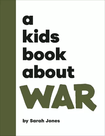 A Kids Book About War cover