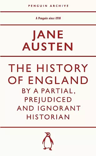 The History of England by a Partial, Prejudiced and Ignorant Historian cover