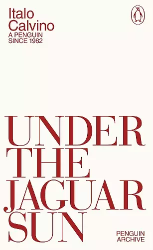 Under the Jaguar Sun cover