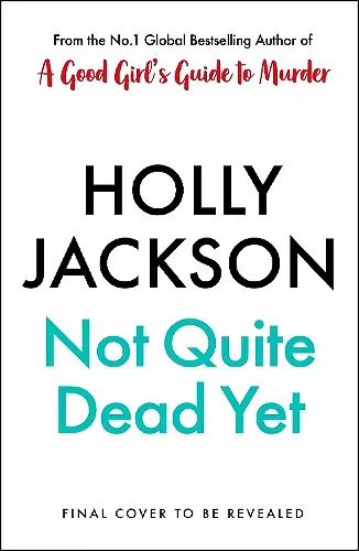 Not Quite Dead Yet cover