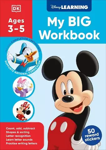 Disney Learning Big Workbook Ages 3-5 cover