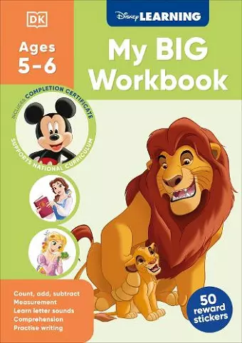 Disney Learning Big Workbook Ages 5-6 (Year 1) cover
