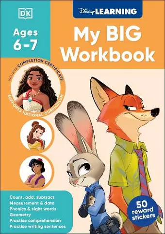 Disney Learning Big Workbook Ages 6-7 (Year 2) cover