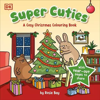 Super Cuties A Cosy Christmas Colouring Book cover
