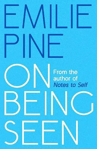 On Being Seen cover