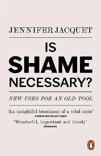 Is Shame Necessary? cover