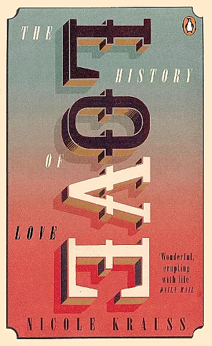The History of Love cover