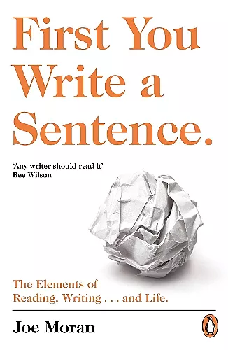 First You Write a Sentence. cover