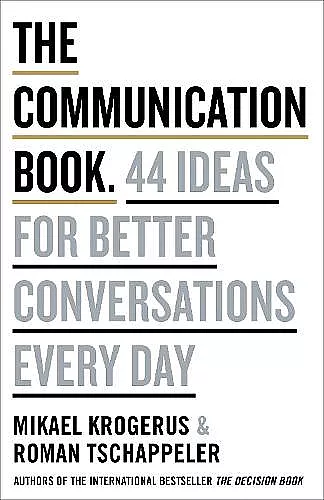 The Communication Book cover