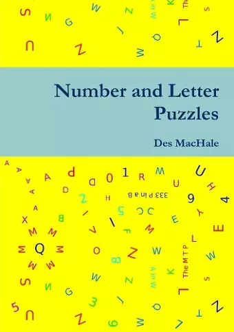 Number and Letter Puzzles cover