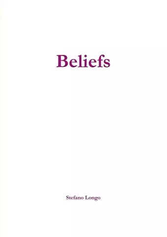 Beliefs cover