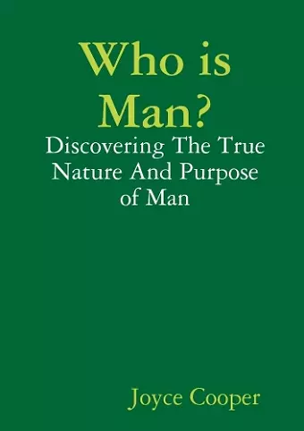 Who is Man? cover