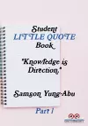 Student little quote book Part 1 cover