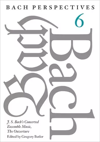 Bach Perspectives, Volume 6 cover