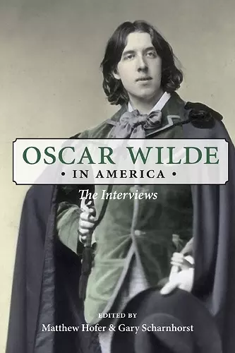 Oscar Wilde in America cover