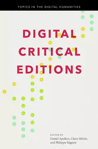 Digital Critical Editions cover