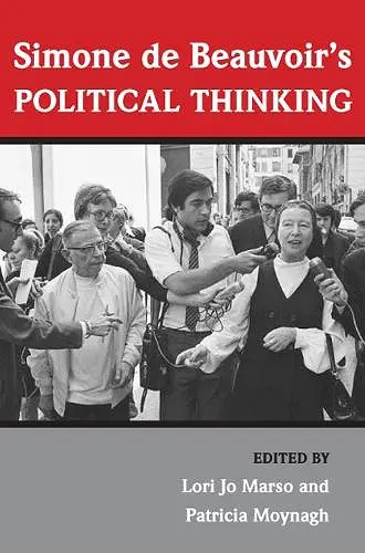 Simone De Beauvoir's Political Thinking cover