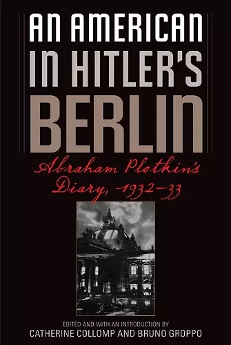 An American in Hitler's Berlin cover