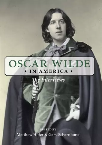 Oscar Wilde in America cover